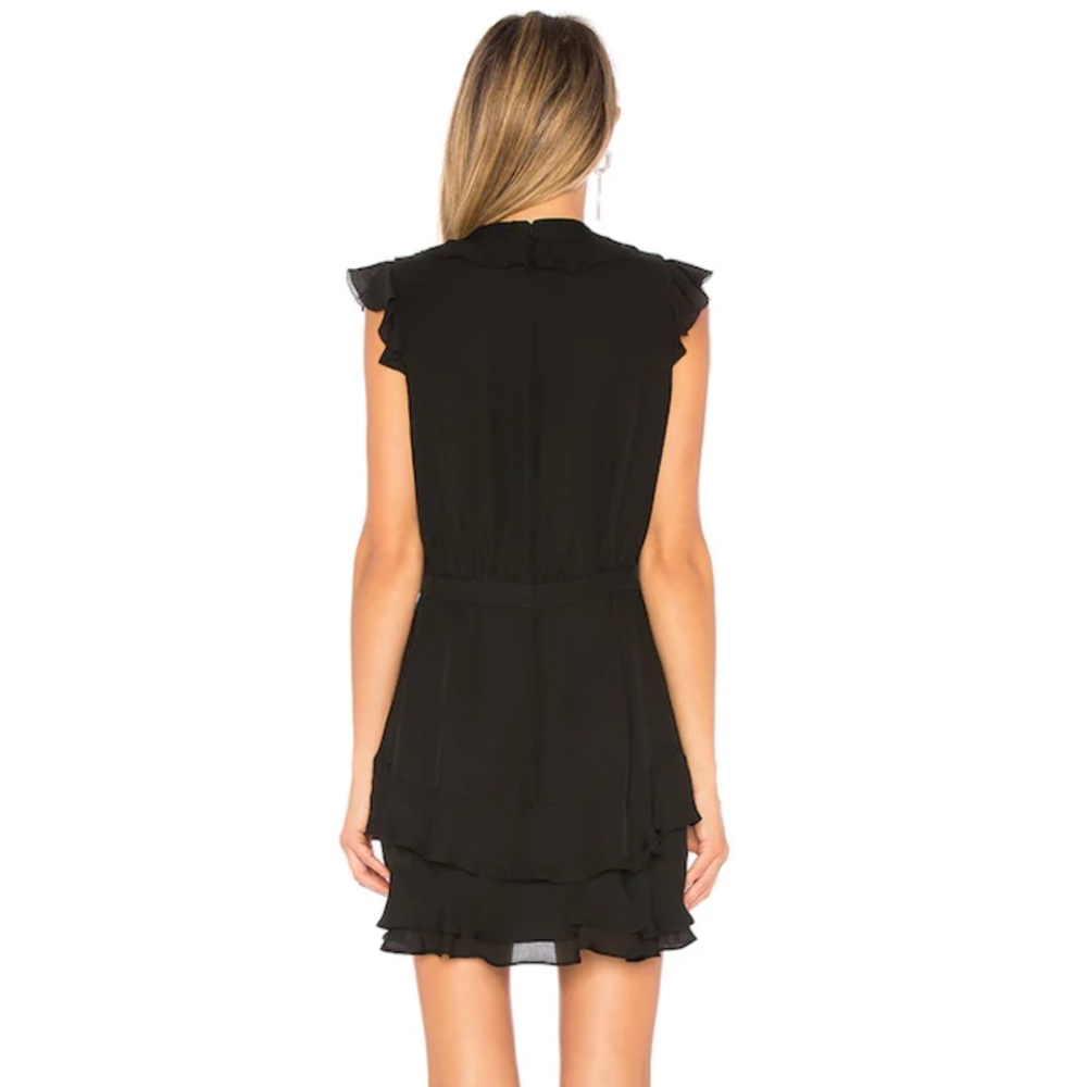 NWT Parker Tangia Black Silk Dress, size 10 - Picture 4 of 9